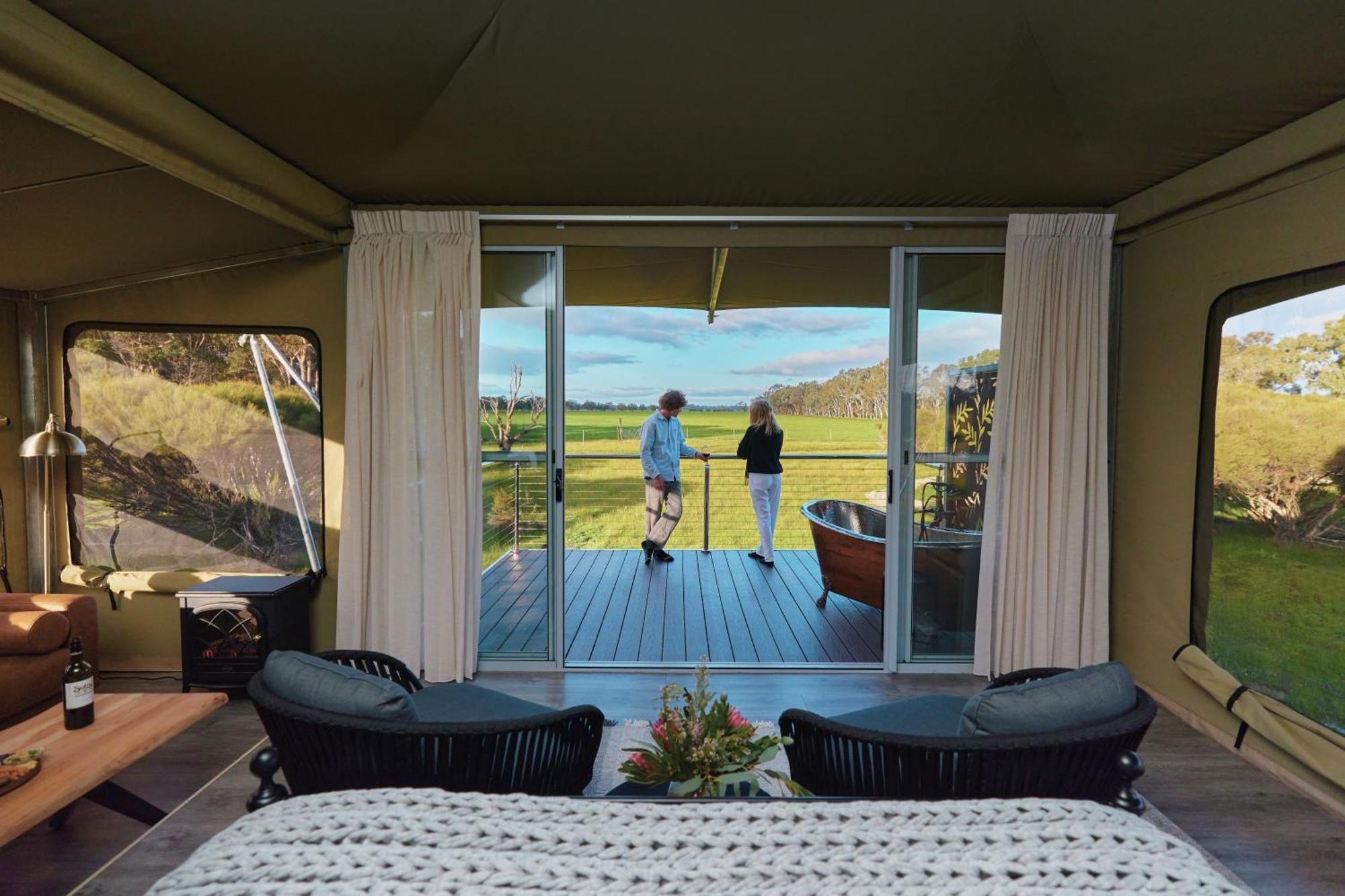 Willow Wood Glamping Retreat Broadwater Exterior photo